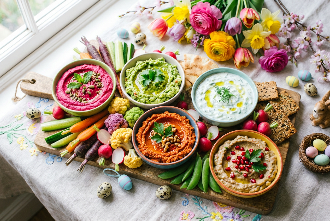 5 Healthy Easter Dips: Gut-Friendly Recipes for Spring | G-NiiB